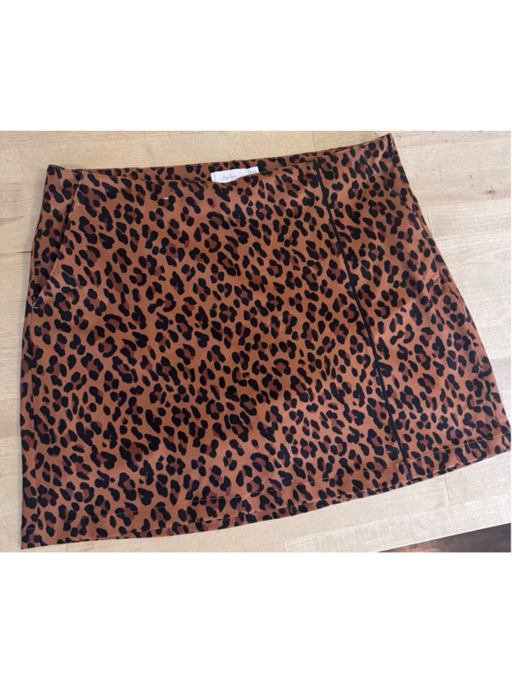 Lady Hagen Women’s Animal Cheetah Print Golf Skort Skirt Size 14 - Picture 2 of 8